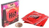 Набор в сувенирной коробке смазки возбуждающей hot c женьшенем - интернет секс шоп 
