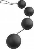 Анальная цепочка из 3 шариков из силикона. диам шаров3,2 см - (none)