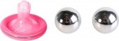 Серебряные шарики Silver Balls, диаметр 1 см - (none)
