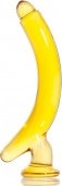 Стимулятор-банан из стекла для G-точки - (none)