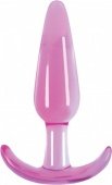   Jelly Rancher T-Plug - Smooth - Pink   - (none)