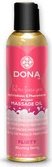 Массажное масло dona scented massage oil flirty aroma: blushing berry - (none)
