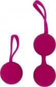 Набор для тренировки вагинальных мышц Kegel Balls - RestArt, цвет Розовый - (none)