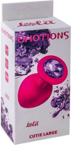   Emotions Cutie Large Pink dark purple crystal,  5,   Emotions Cutie Large Pink dark purple crystal
