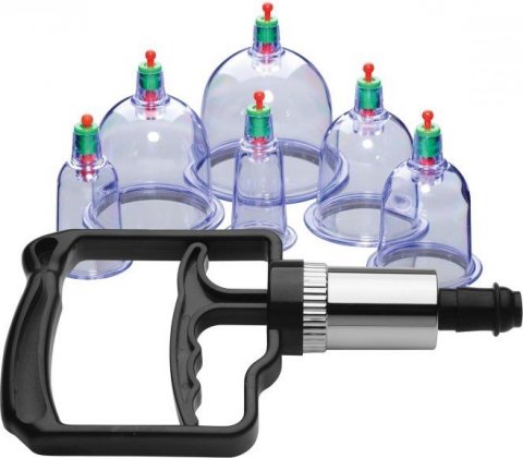    Sukshen 6 Piece Cupping Set with Acu-Points,  ,  2,     Sukshen 6 Piece Cupping Set with Acu-Points,  