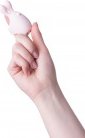 Вибронасадка на палец в виде зайчика JOS Dutty (7 режимов), длина общая 7 см, диаметр 3 см - (none)