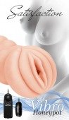 Реалистичный мастурбатор-вагина с вибрацией Honeypot 16 см - (none)