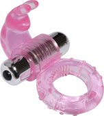 Виброкольцо розовое 7 Speed Rabbit Cock Ring pinkHW, диаметр кольца в нерастянутом состоянии 2 см - (none)