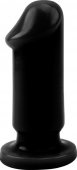 Фаллоимитатор Evil Dildo Plug S Black CN 62, общая длина 9 см, рабочая длина 7 см, диаметр 3 см - (none)