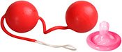 Вагинальные шарики Orgasm Balls, диаметр 3 см - (none)
